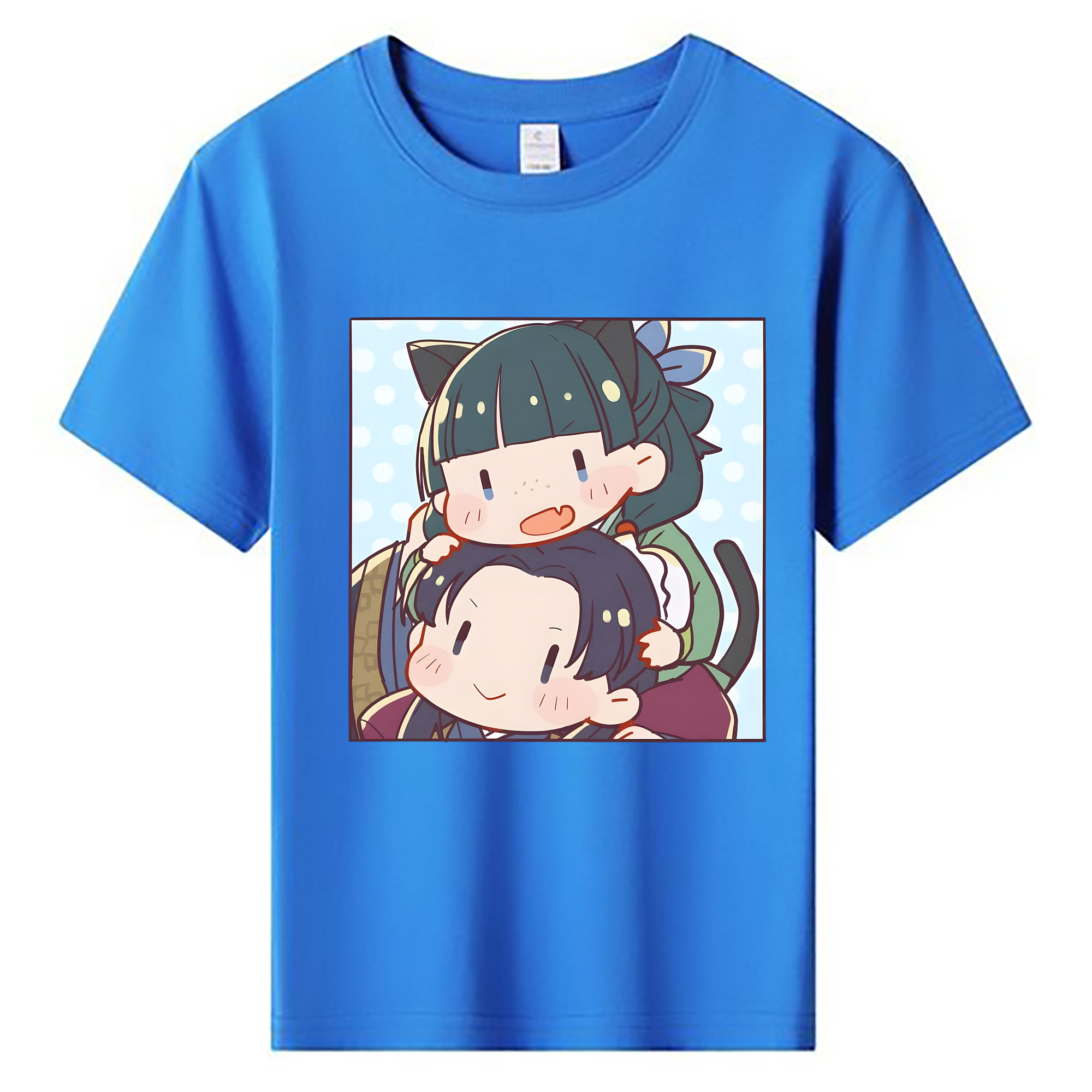 （画像用） 薬屋のひとりごと The Apothecary Diaries 綿100％キッズTシャツ（フロントプリント）